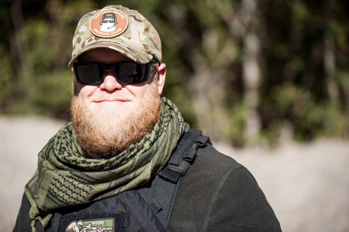 Joshua Haarbrink is a member of the Tactical Beard Owners Club
